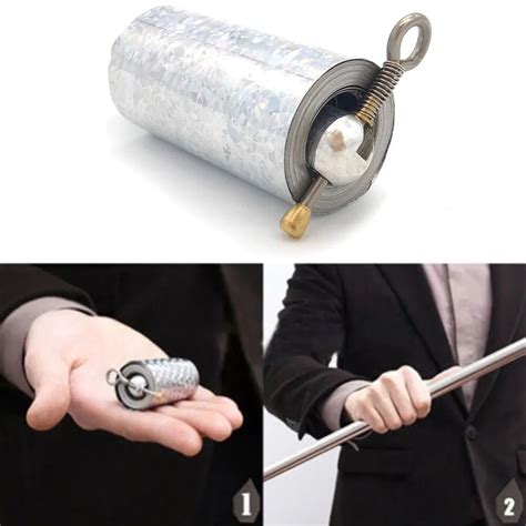 Portable pocket self defensse magic stick